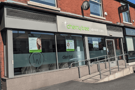 cherry tree dental care exterior shot