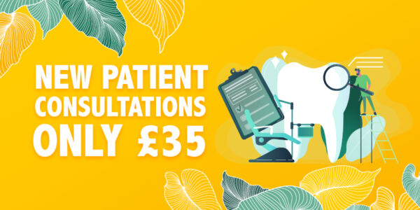 New Patient Consultation Now Just £35